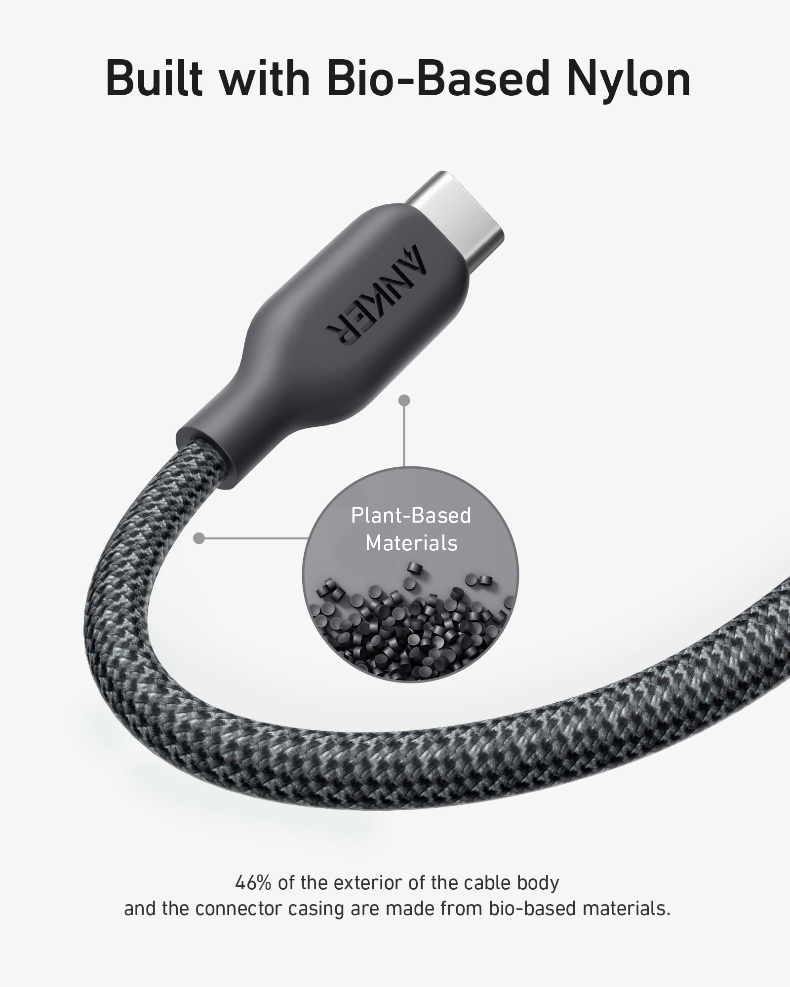 543 USB C to USB C Cable (240W, 10 ft)