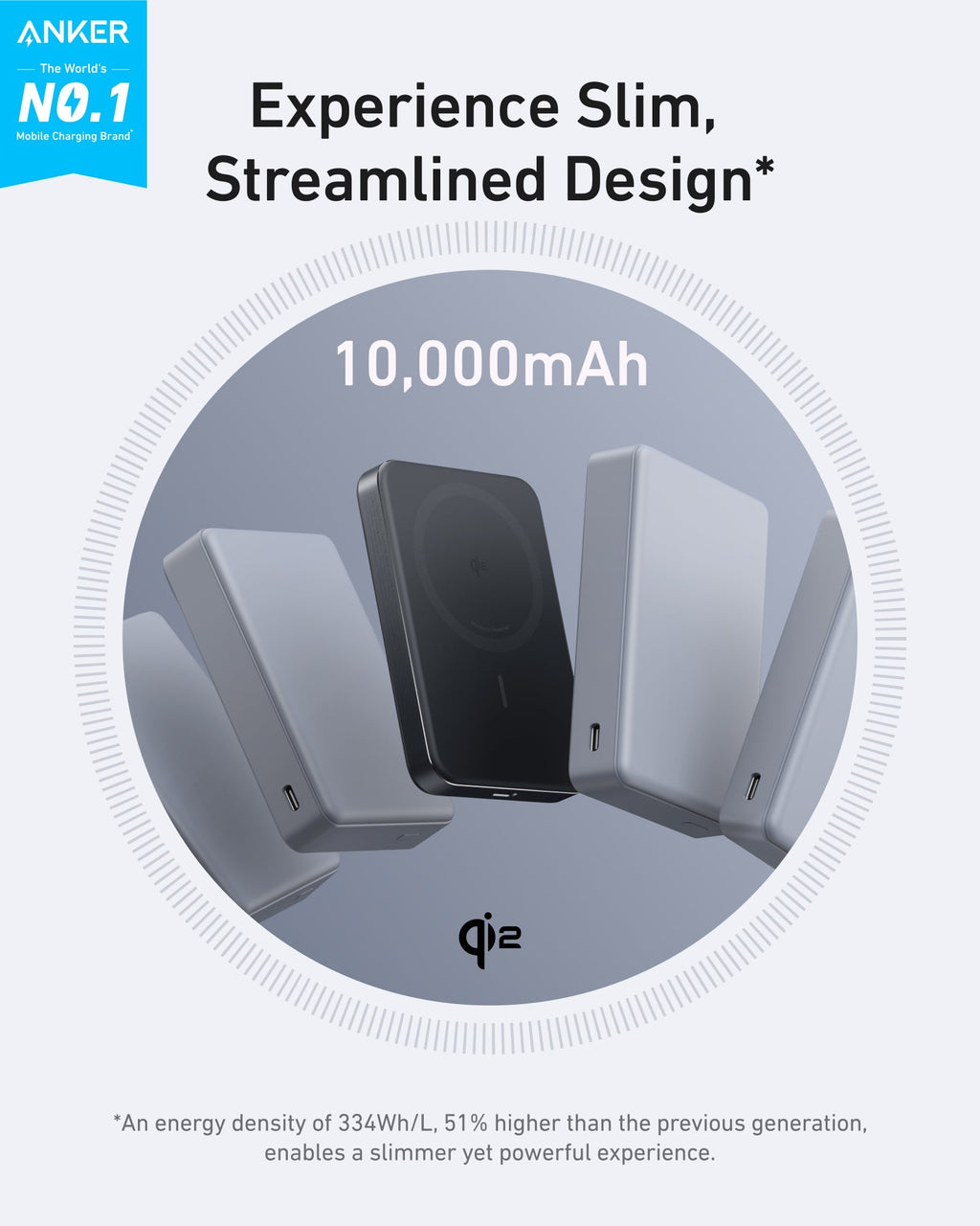 MagGo Power Bank (10K, Slim)