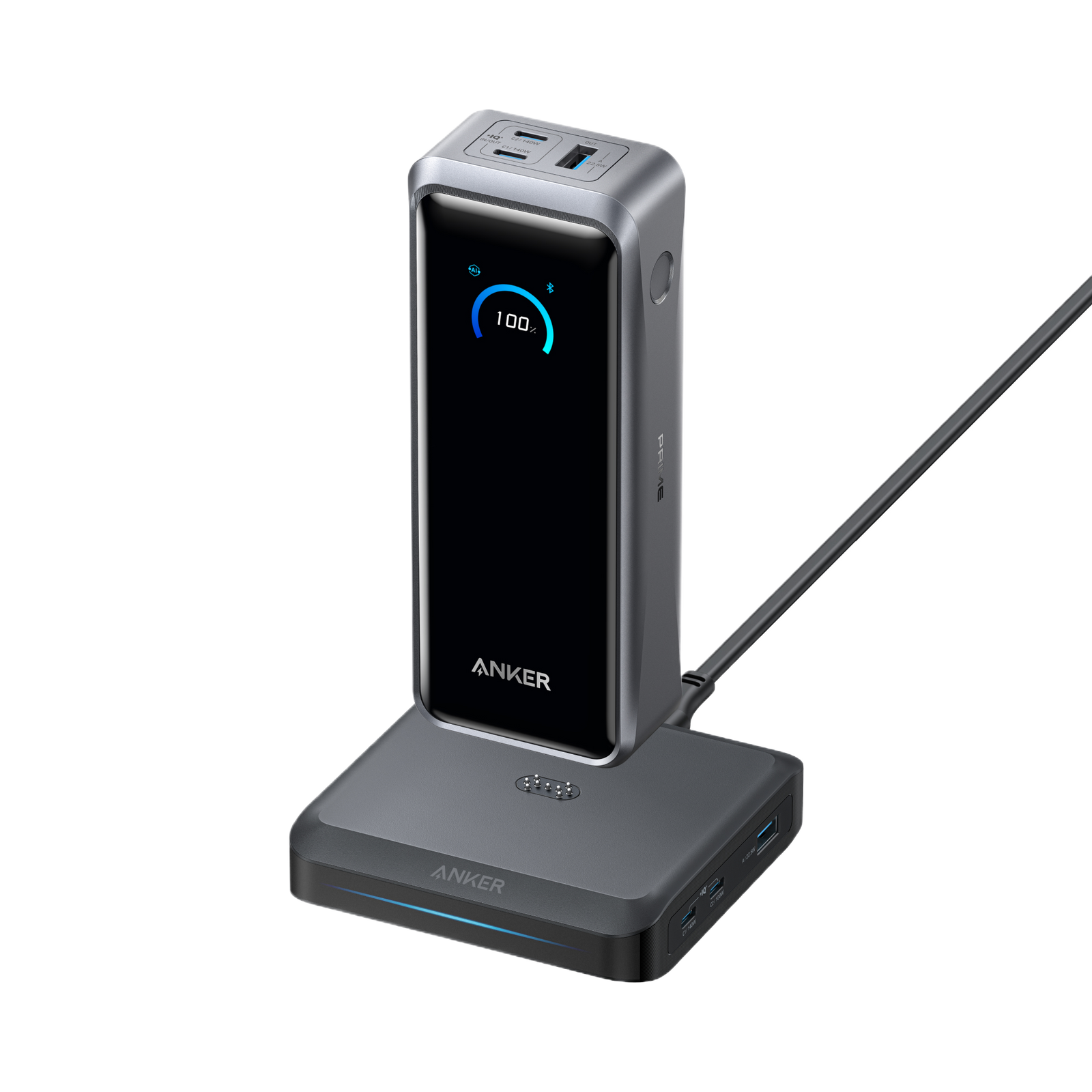 Prime Power Bank (26K, 300W) with Charging Base